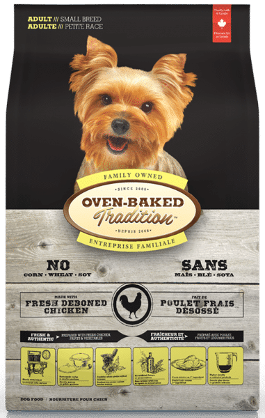 Oven-Baked Tradition NOURRITURE POUR CHIEN ADULTE PETITE RACE – POULET 2.27KG - La niche&amp;moi