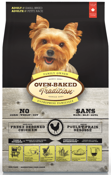 OVEN-BAKED FOOD FOR SMALL BREED ADULT DOGS – CHICKEN 2.27KG