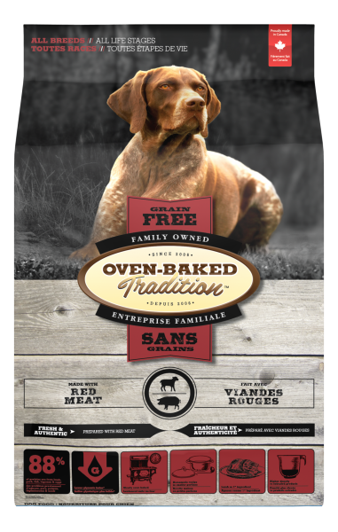 OVEN-BAKED GRAIN-FREE FOOD FOR DOGS OF ALL BREEDS AND LIFE STAGE – RED MEAT 10.34KG