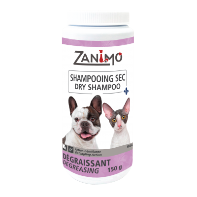 SHAMPOOING SEC DÉGRAISSANT NETTOYAGE EN PROFONDEUR 150g - La niche&amp;moi