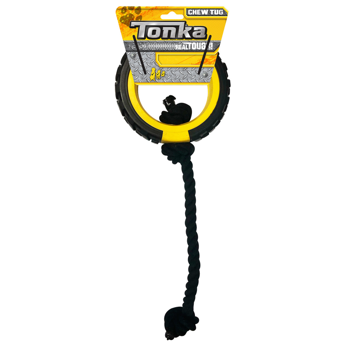 Corde à tirer Mega Tonka avec roue, 38.1 cm (15 po) - La niche&amp;moi