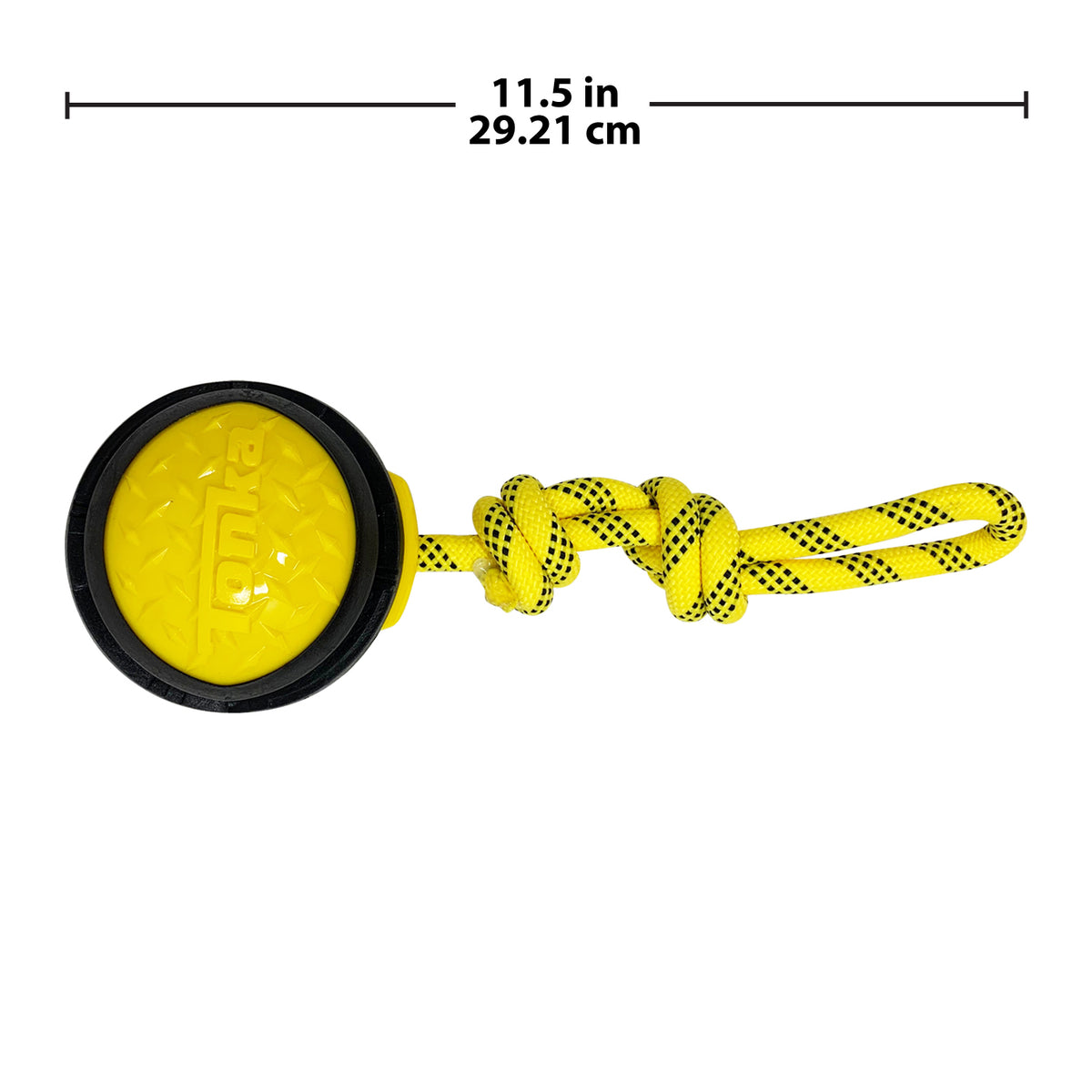 Balle diamantée Tonka avec corde, 10,2 cm (4 po) - La niche&amp;moi