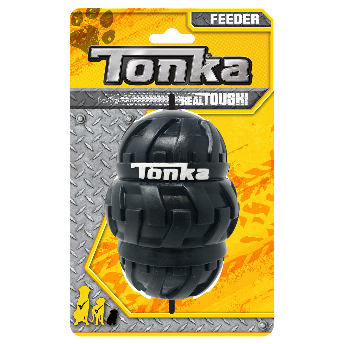 Triple pneu Tonka pour gâteries, très grand, 12,7 cm (5 po) - La niche&amp;moi