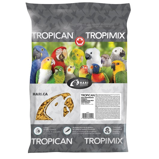 Aliment High Performance Tropican pour perroquets, croquettes - La niche&moi