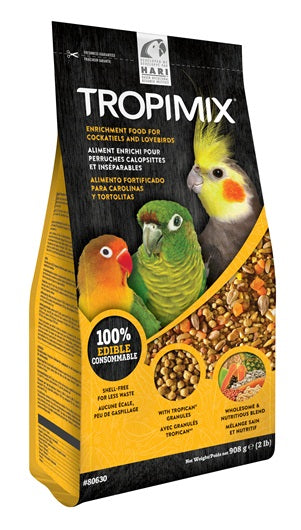 Aliment Tropimix pour perruches calopsittes et inséparables - La niche&amp;moi