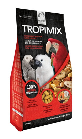 Aliment Tropimix pour grands perroquets - La niche&moi