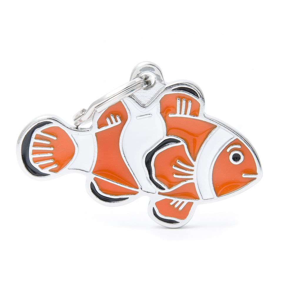 Médaille Clownfish (inscription sur 1 côté seulement) - La niche&moi