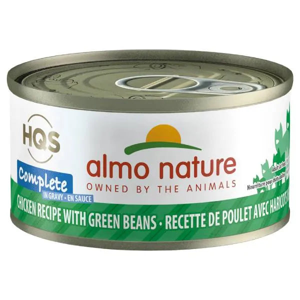 Almo Nature Complete pour Chat Recette de Poulet avec Haricots Verts 70 g. - La niche&amp;moi