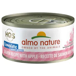Almo Nature Complete pour Chat Recette de Saumon avec Pommes 70 g. - La niche&amp;moi