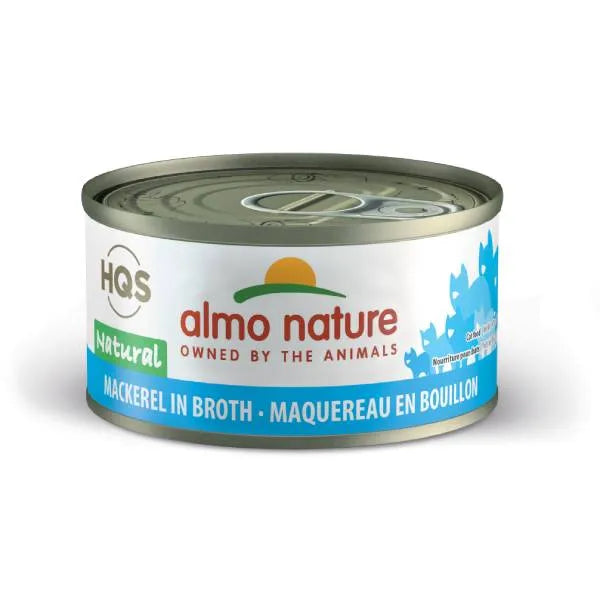 Almo Nature Natural pour Chat Maquereau au Bouillon 70 g. - La niche&moi