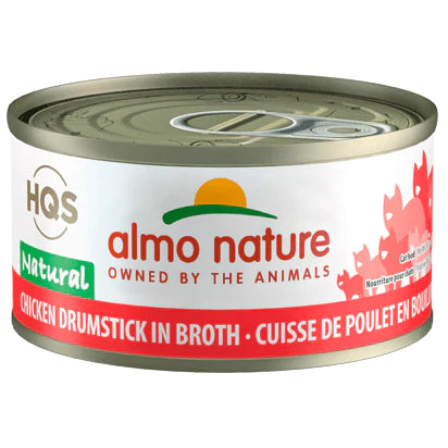 Almo Nature Natural pour Chat, Cuisse de Poulet au Bouillon 70 g. - La niche&amp;moi