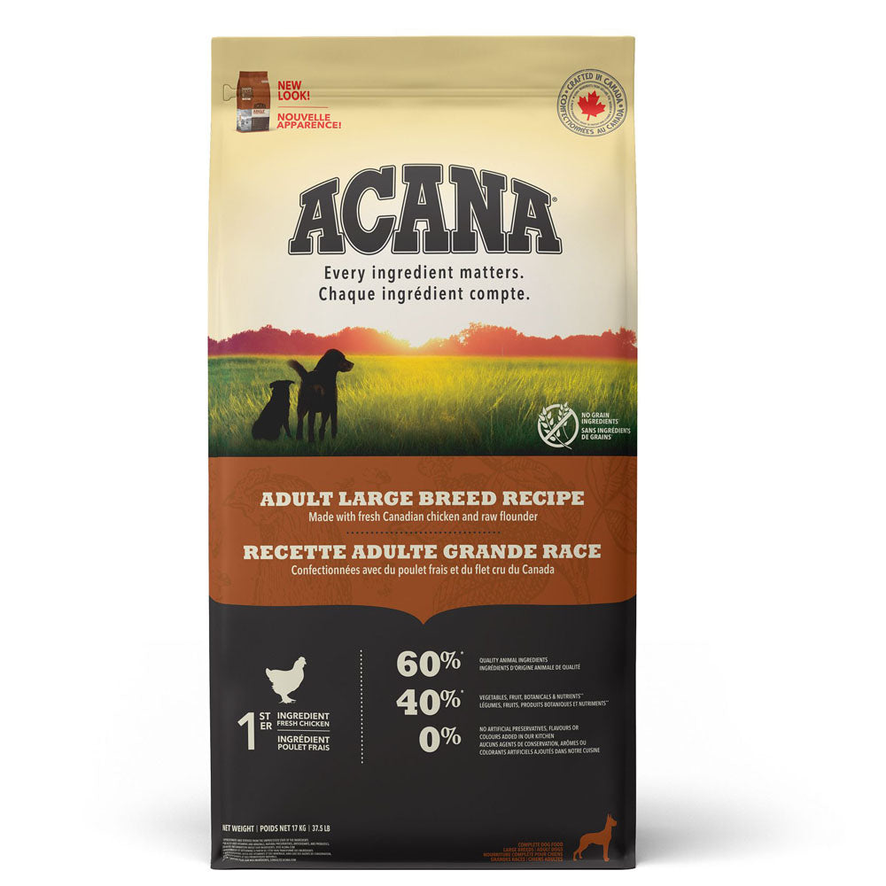 Acana Recette Adulte Grande Race 17kg - La niche&moi