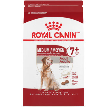 Royal Canin MOYEN ADULTE 7+ nourriture sèche pour chiens 13.6LG (30LB)