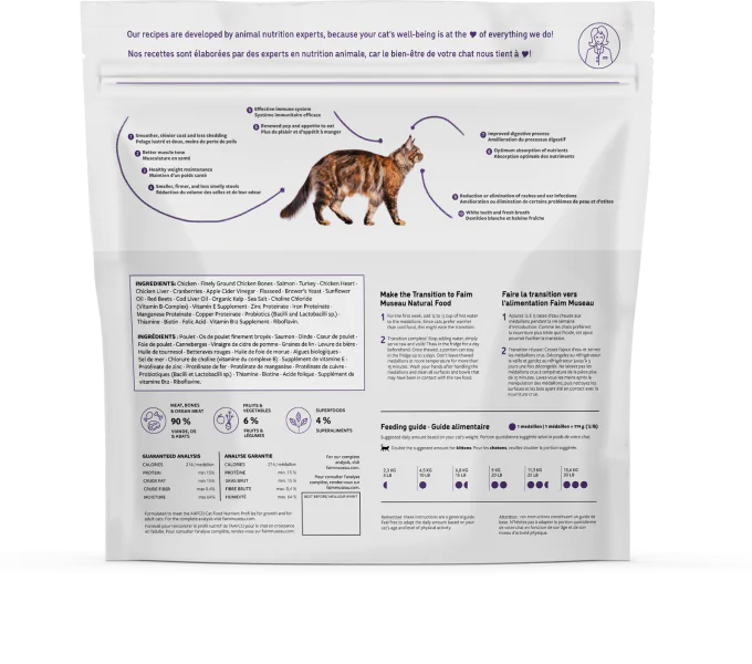 Poulet et Saumon de Faim Museau 6lb (24 médaillons) - La niche&amp;moi