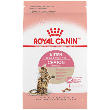 Royal Canin CHATON STÉRILISÉ – nourriture sèche pour chatons 2.5LB - La niche&amp;moi
