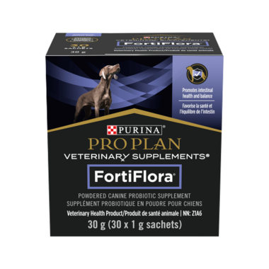 Supplément probiotique FortiFlora🅫 en Poudre pour chiens 30 g (30 x 1g sachets) - La niche&amp;moi